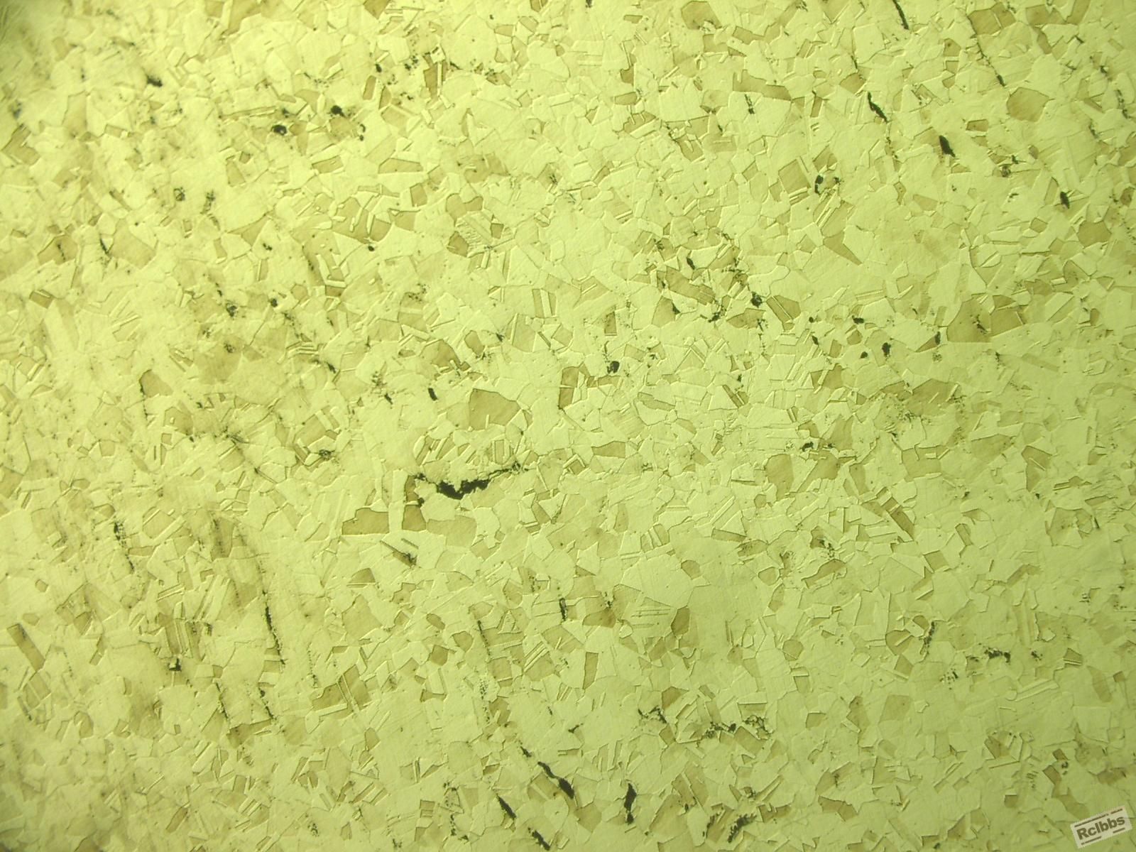 再次固溶后100X