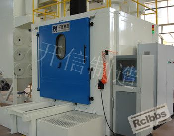 大模数齿轮数控喷丸机