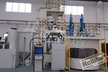转盘回转式数控机械手喷丸机
