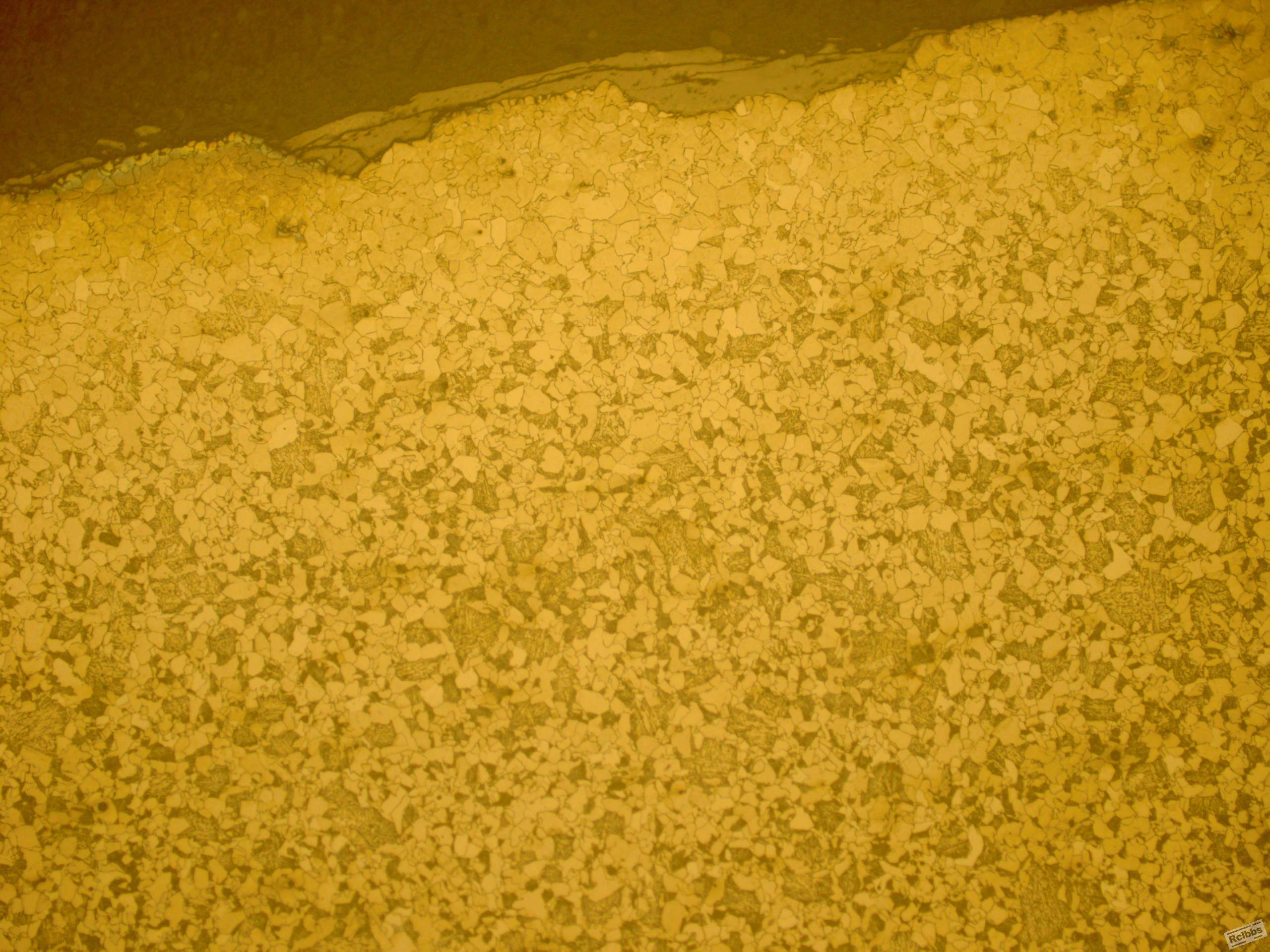用4%硝酸酒精腐蚀