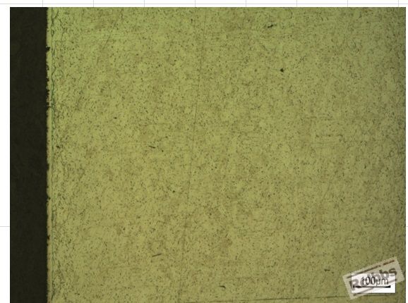 1中提到的氮化件，100倍，脆性大