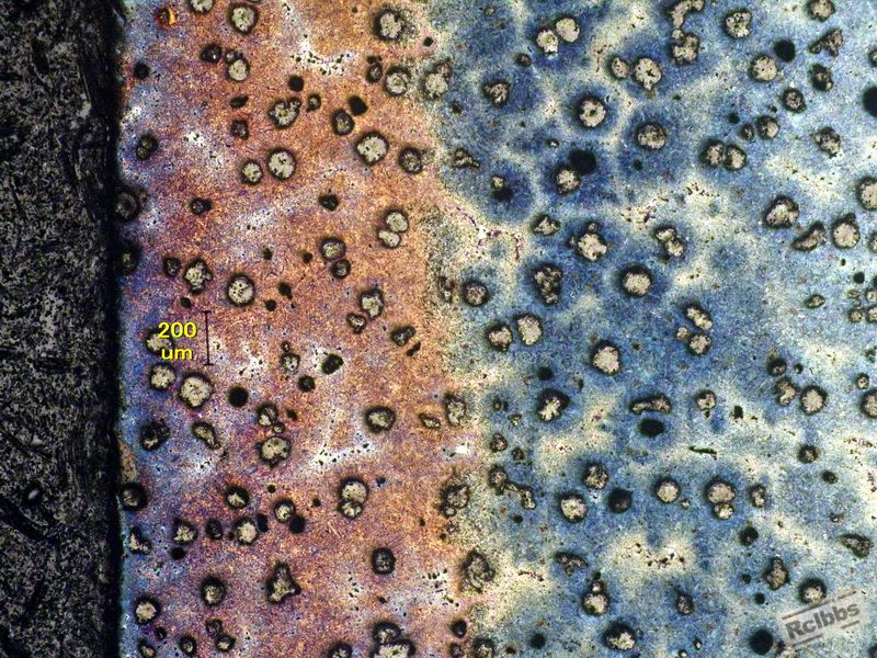 left: induction hardened; right: ADI at 250C