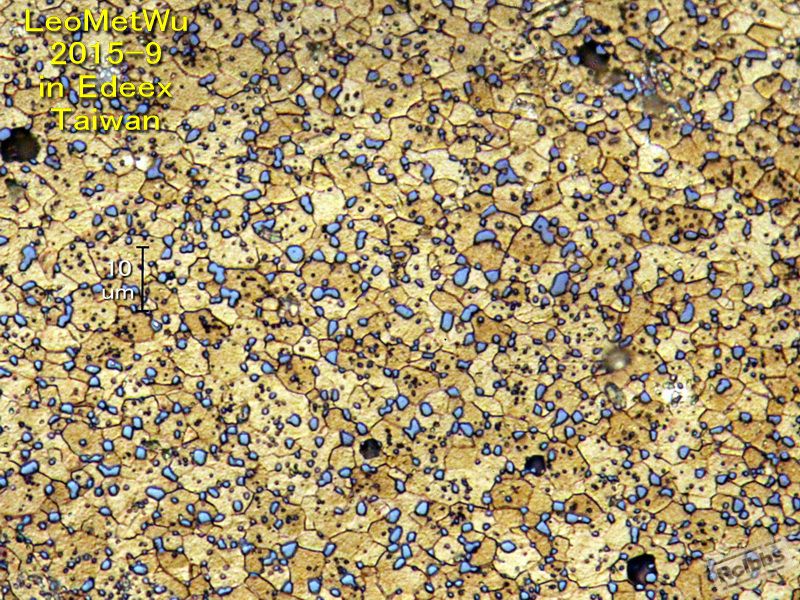 Carbide in the matrix of Ferrite