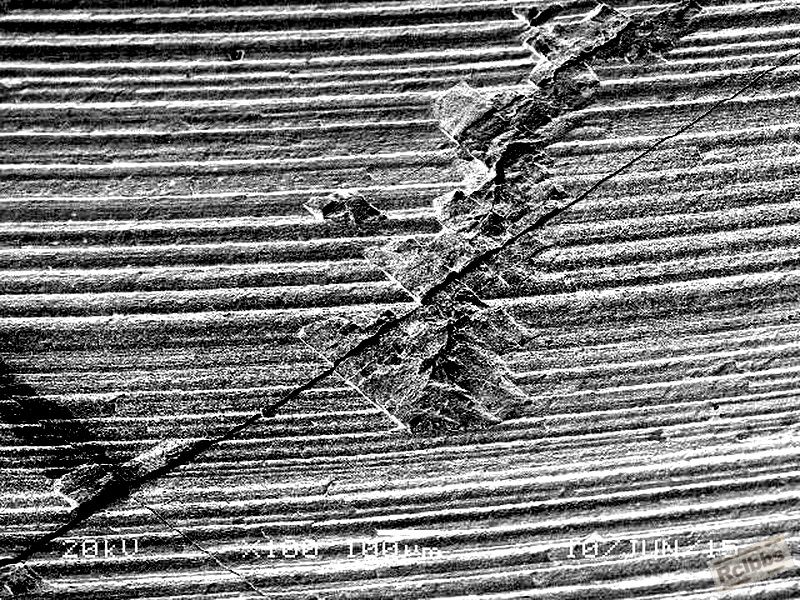 machining marks