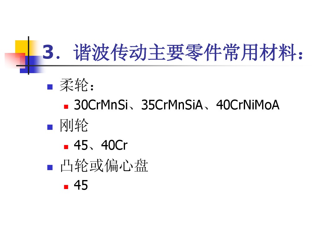 谐波减速器材料.jpg