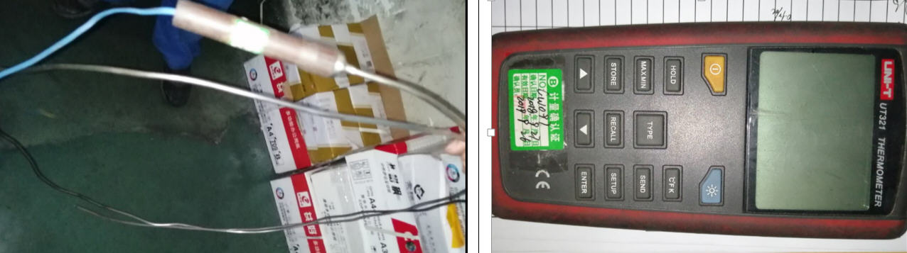 标准热电偶+数字温度显示仪