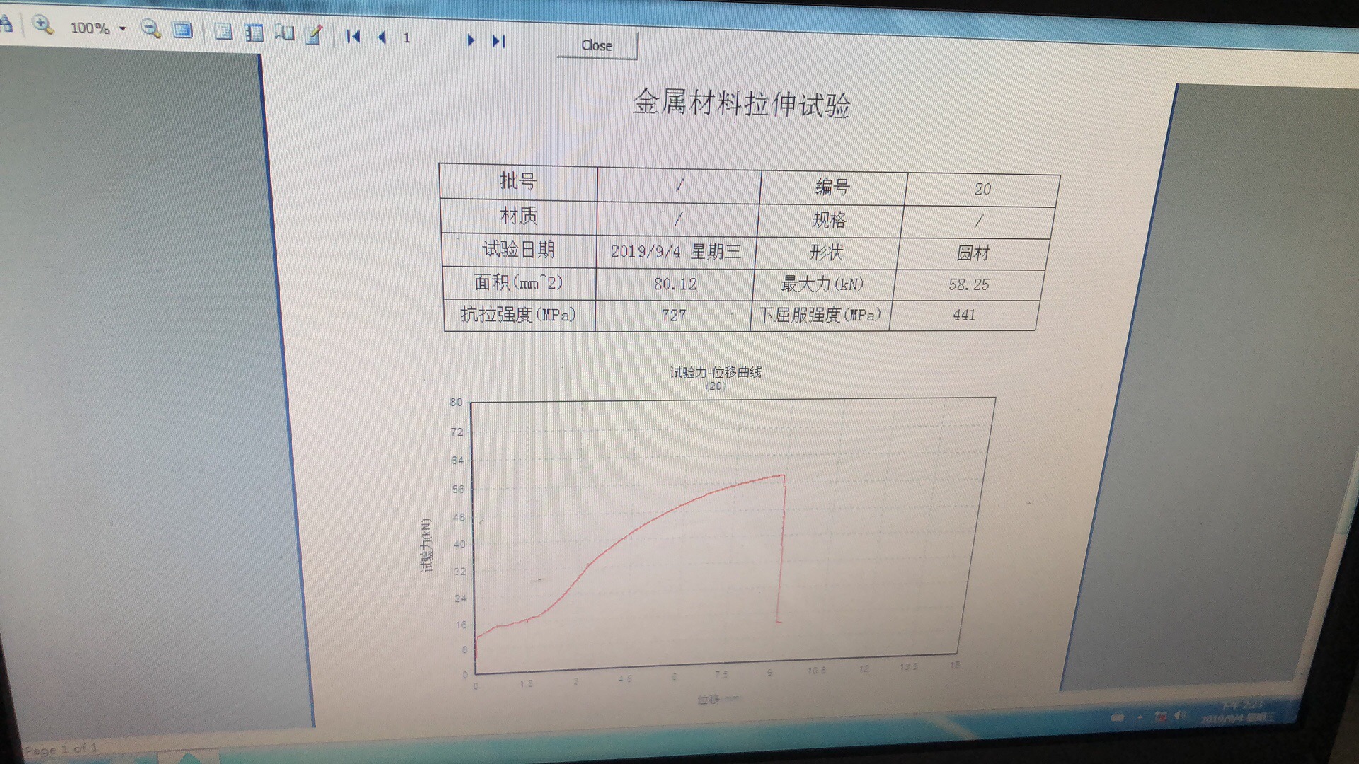 实验结果