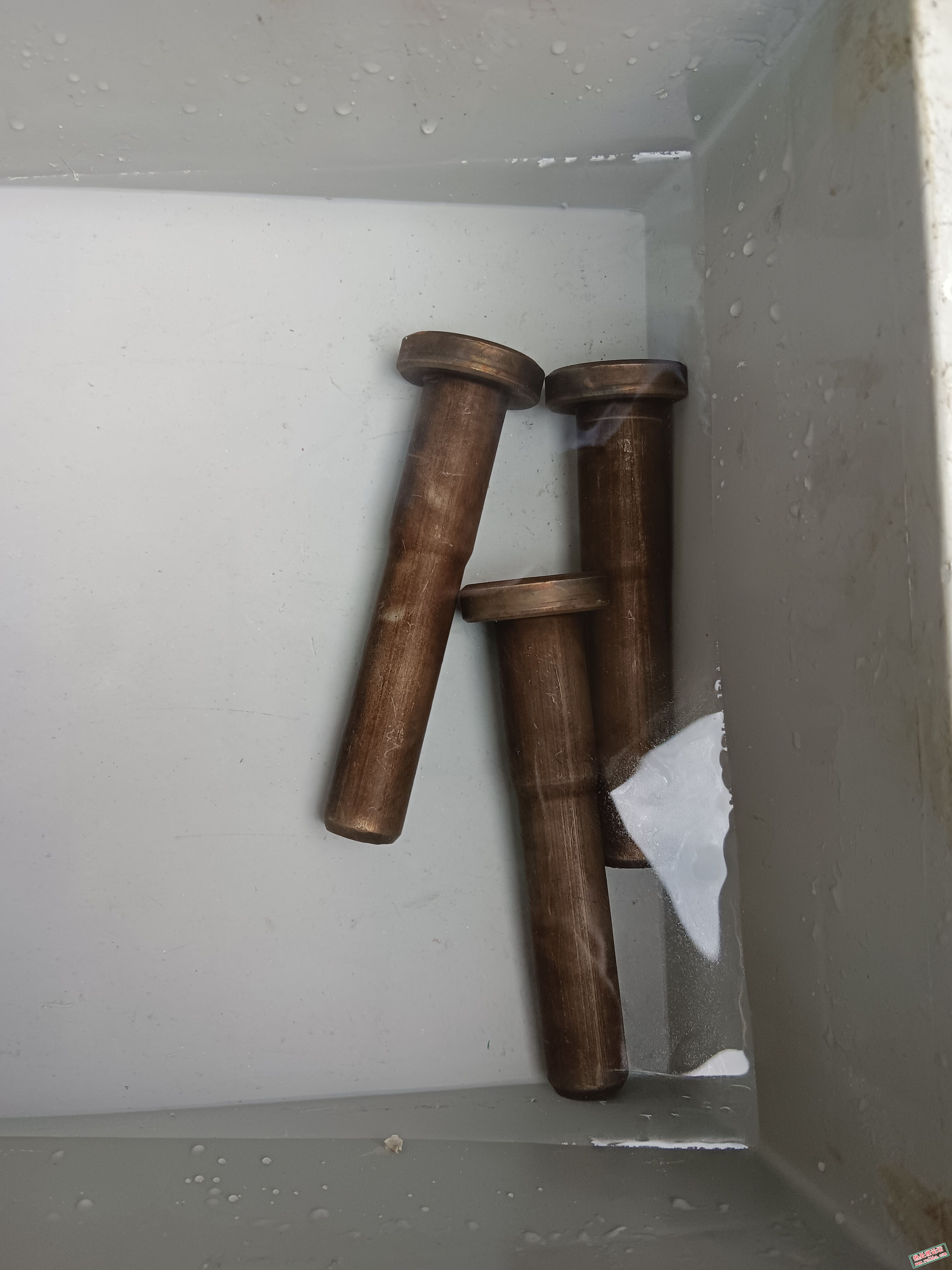 淬火用清水洗反应的颜色