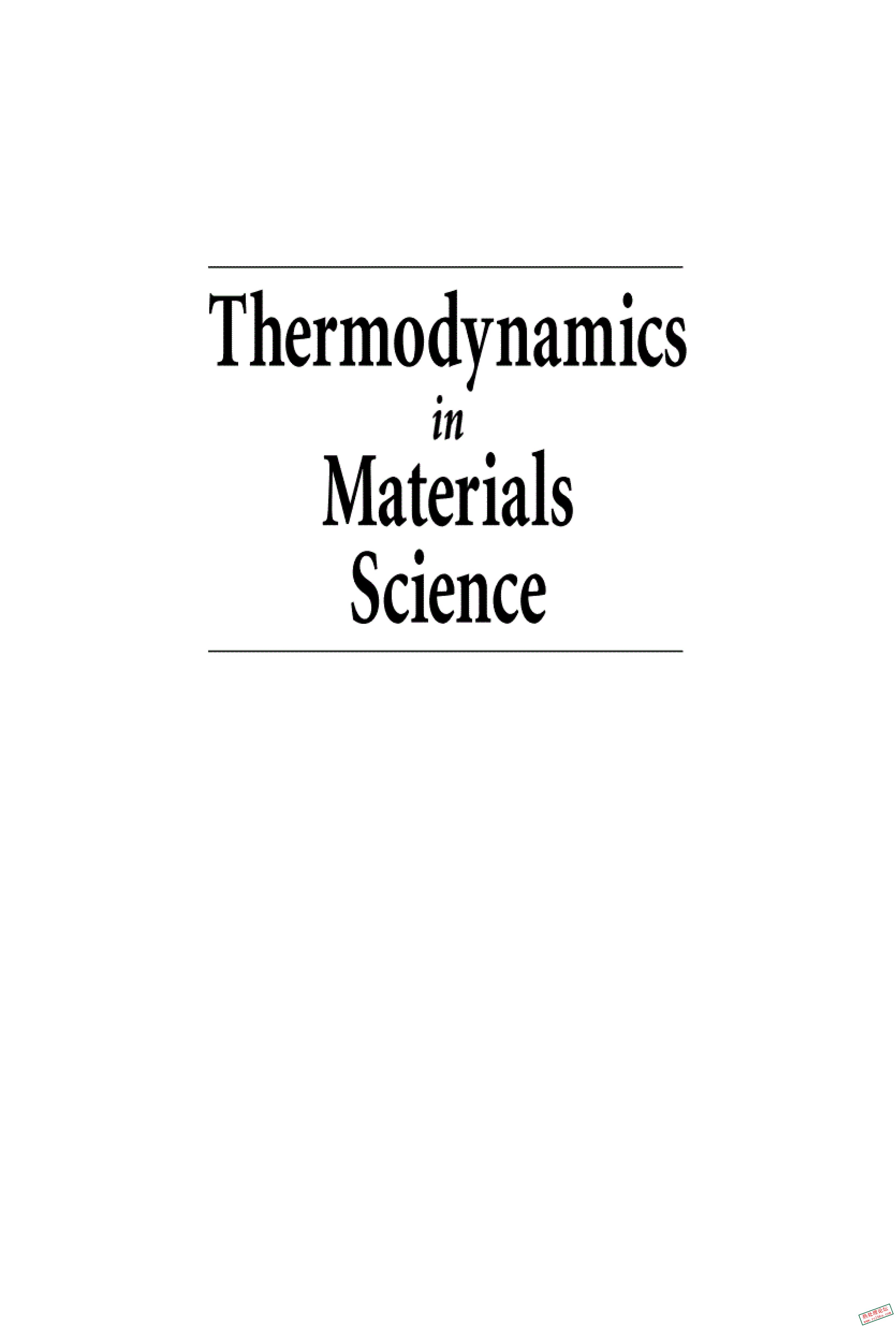 Thermodynamics in Materials Science：（热力学在材料科学）-2.jpg