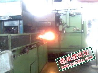 转底炉在出料
