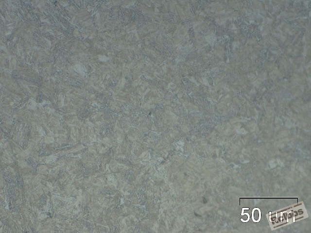 500X ,裂纹终端心部组织