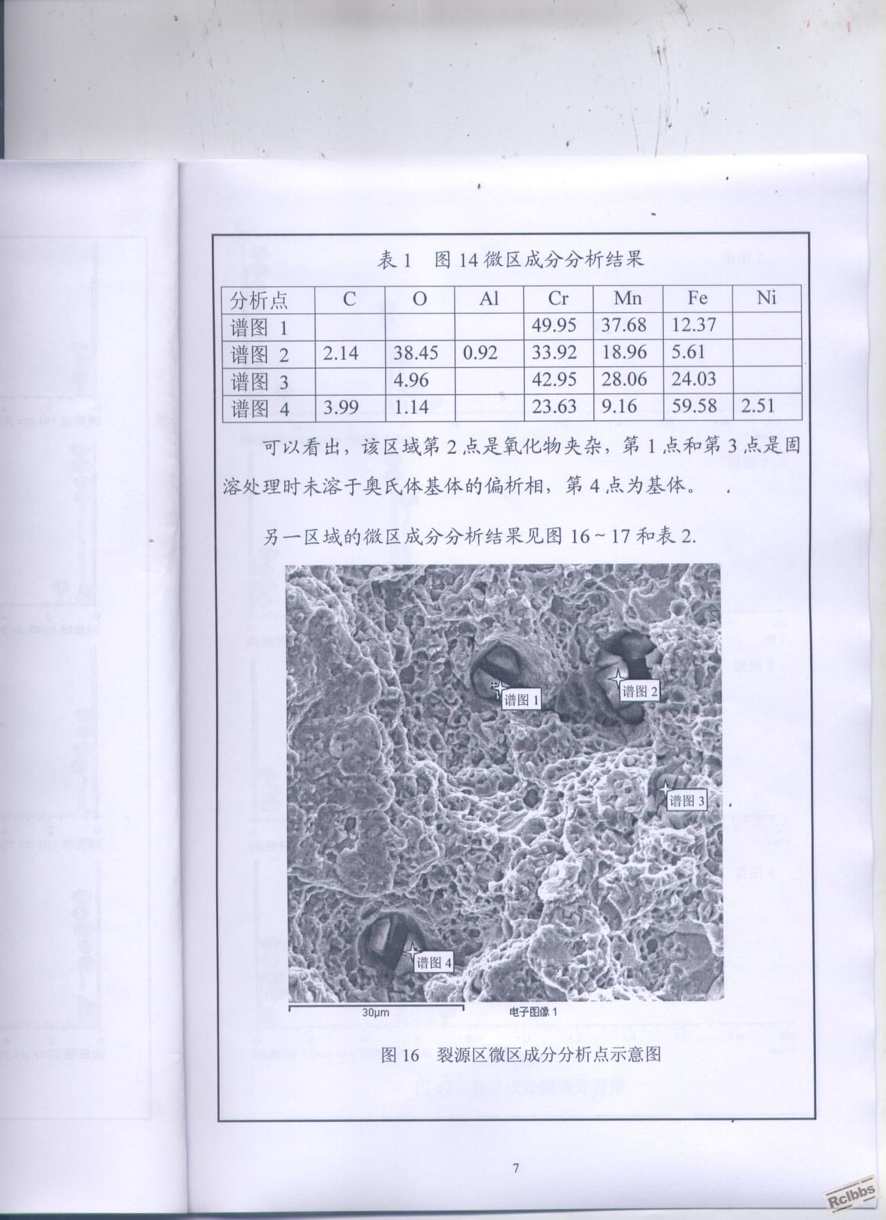 断口电镜分析图片