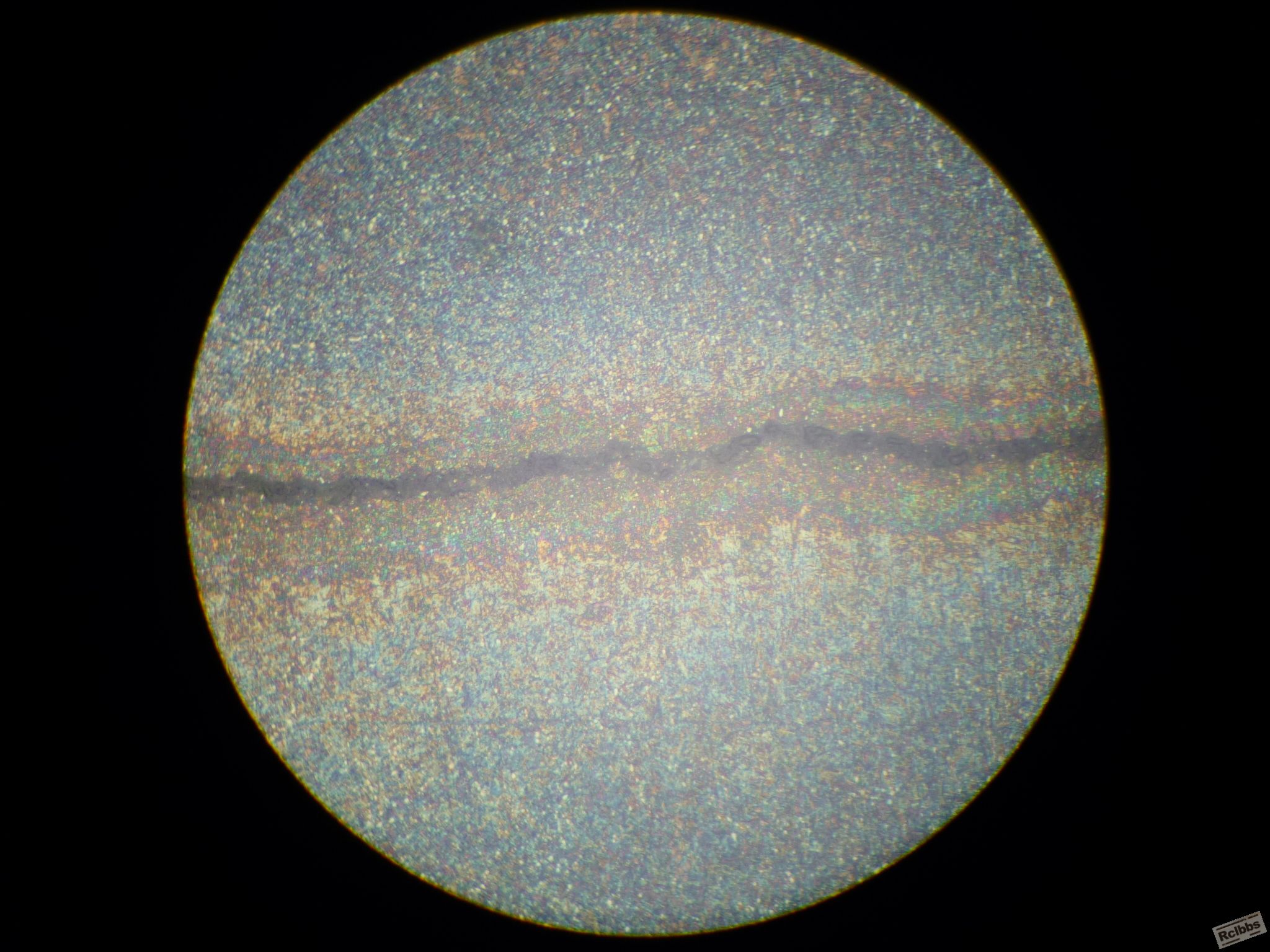 裂纹500X，侵蚀