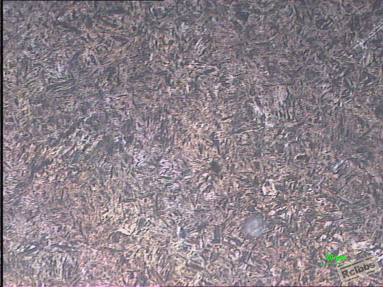 淬火组织500X